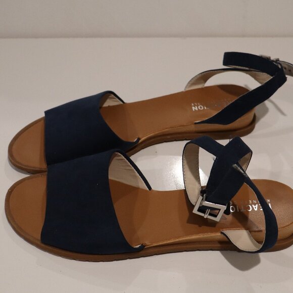 Reaction Kenneth Cole Blue Sandals - Size 8 - Picture 3 of 8